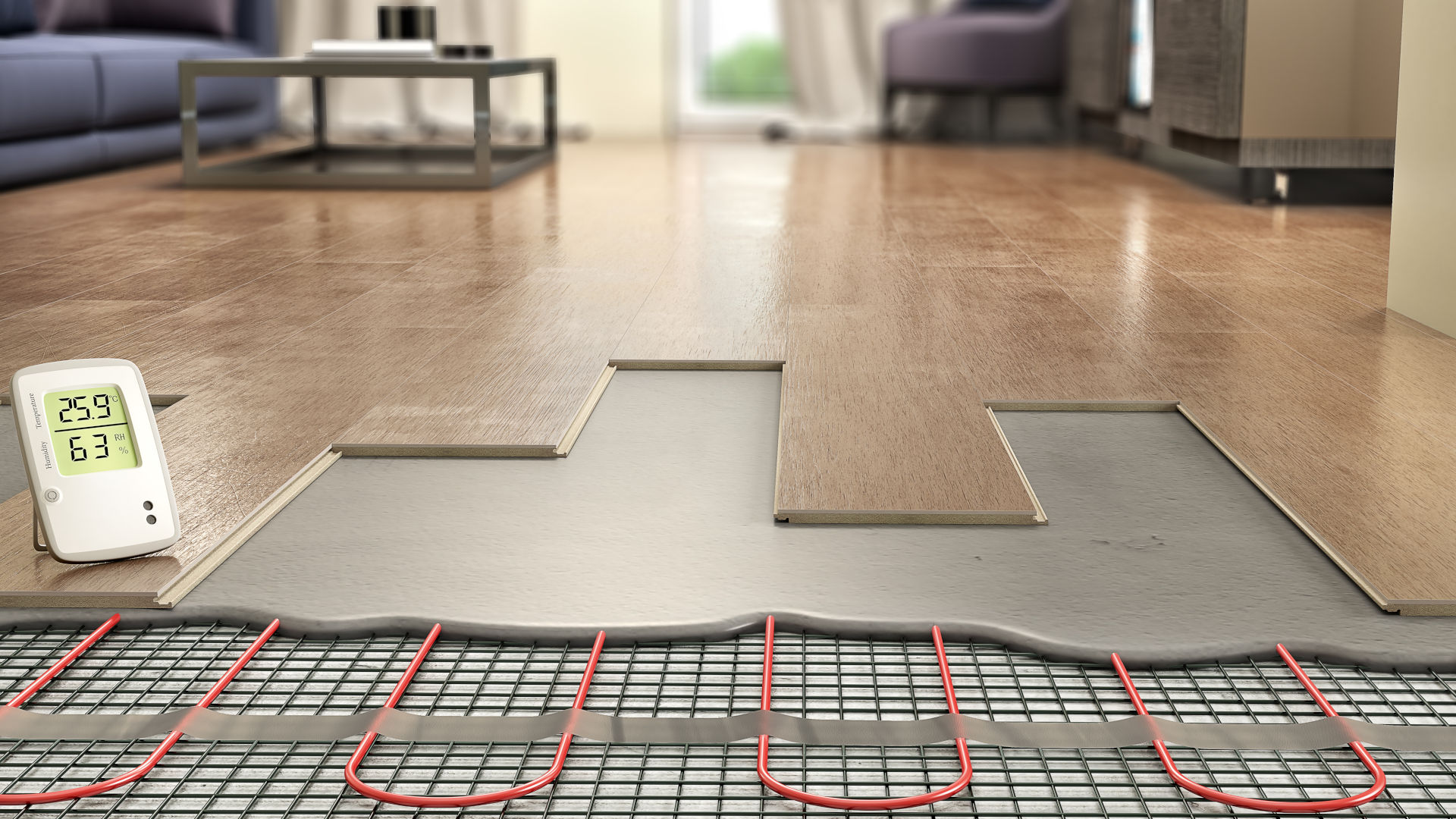 installing radiant floor heating systems